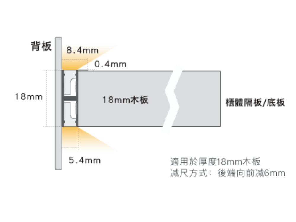 木質隔板矽膠燈(雙面發光)