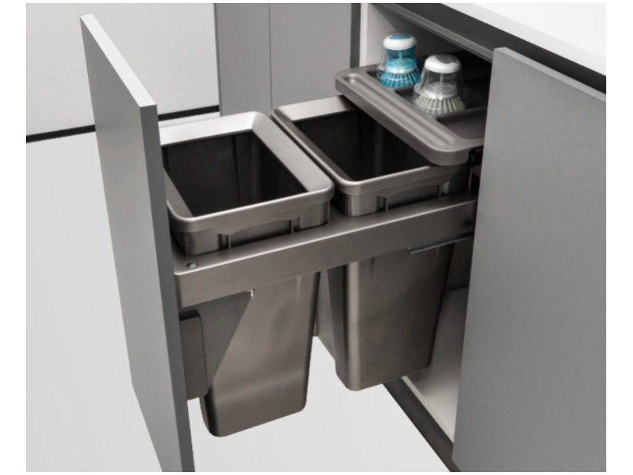 推拉式分類垃圾桶