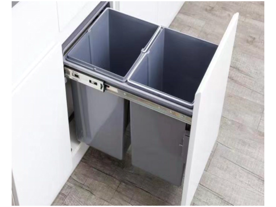 推拉式分類垃圾桶