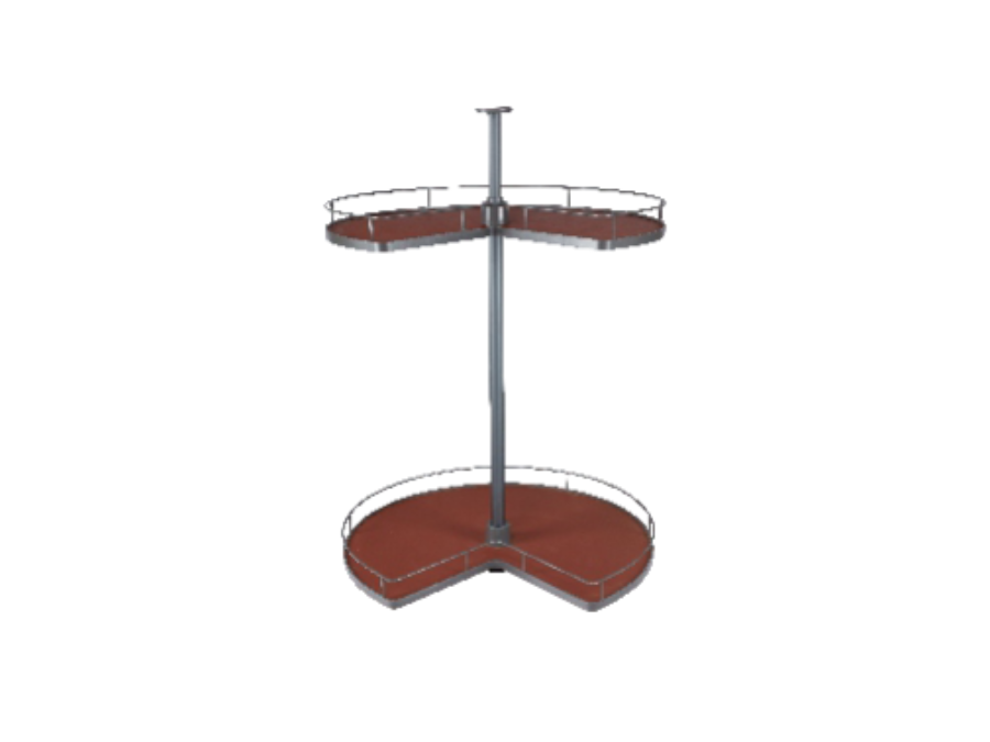 三層旋轉衣物籃