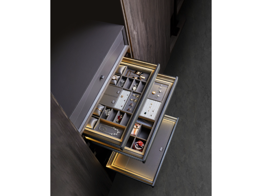 星耀燈光‧衣帽間系統收納