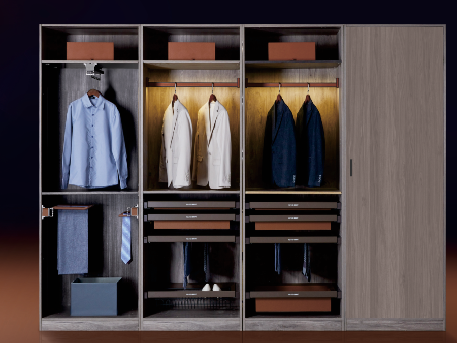 伯爵‧衣帽間系統收納