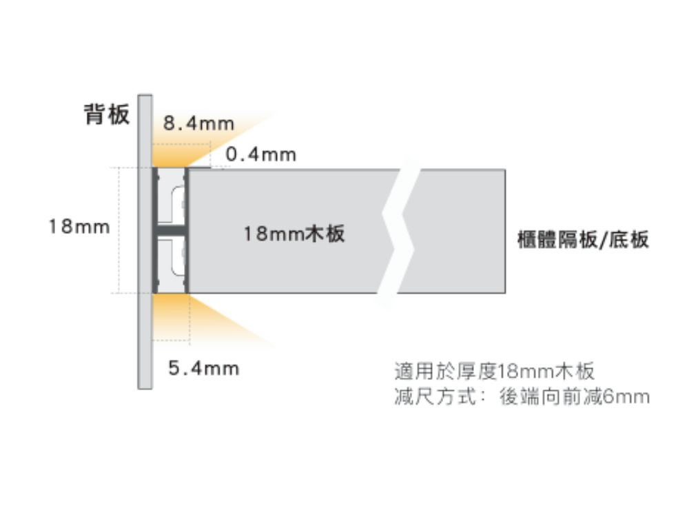 木質隔板矽膠燈(雙面發光)